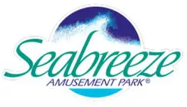 Seabreeze Amusement Park logo, symbolizing vibrant, family-focused branding and Smarter Media’s strategic media expertise in Fairport, NY.