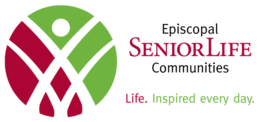 Episcopal SeniorLife Communities logo with the tagline "Life. Inspired every day." Showcasing Smarter Media’s expertise in Fairport, NY.